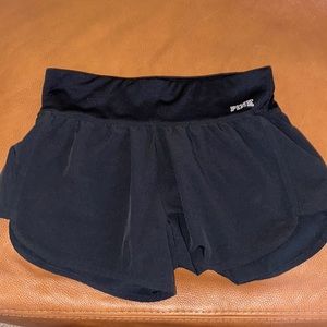 PINK running shorts, worn once or twice